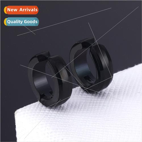 Hip hop ear clips whout ear holes male ear bone clip tanium