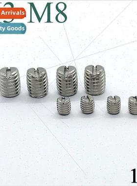 M3M4M5M6M8 304 onepcs flat end fixing Headless stopper top w