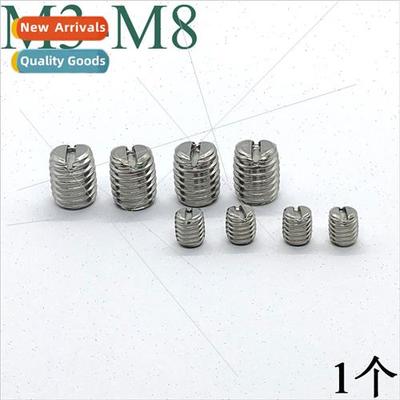M3M4M5M6M8 304 onepcs flat end fixing Headless stopper top w