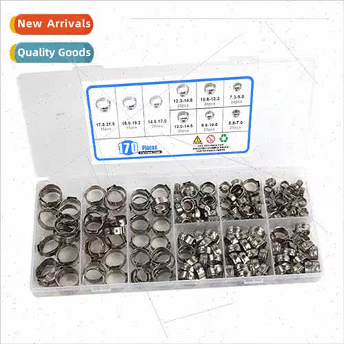 170pcs304 single Ear Induction Throat BClamps Boxed Set