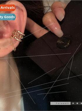 new tide feeling ear bone clip female cold wind whout ear ho