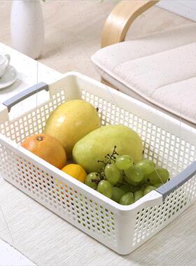 Plastic desktop storage portable storage baskets multifuncti