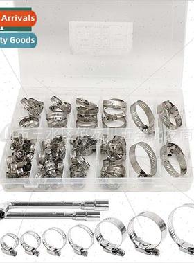 78pcs 304 hose bands+2 sockets combination boxed set America