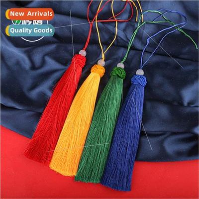 16cm pine适用Apple hat tassel spike diy handmade car hanging