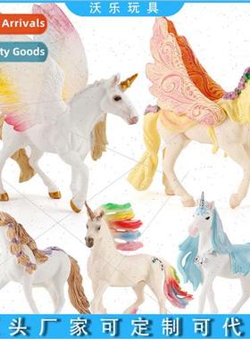 Children large simulation Europe mythological elf horse unic