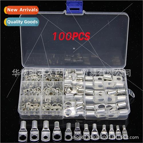 100PCS Boxed Copper Tinned Peep Terminals SC4-SC25 Connectin