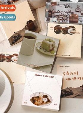 100 sheets sticky notes Coffee Holiday mple ins notepad mess