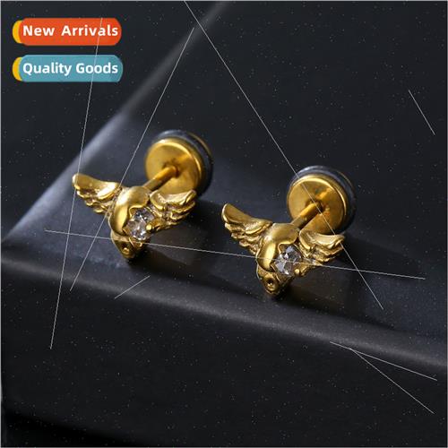 Stainless steel screw head cartilage piercing earrings sphin