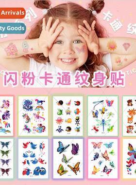 Onion powder tattoo stickers children waterprotattoo sticker