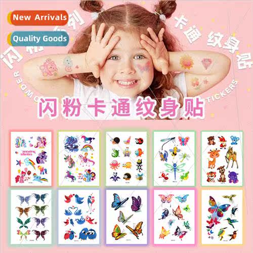 Onion powder tattoo stickers children waterprotattoo sticker