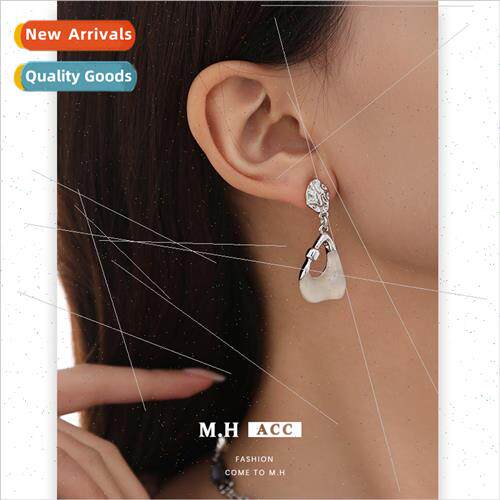 Lava Abstract Earrings Women Europe 925 lver Pin Earrings St