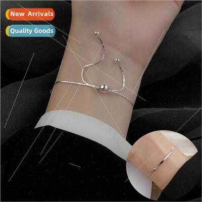 Stch bead adjustable drawstring elbow bracelet 2023 new tide