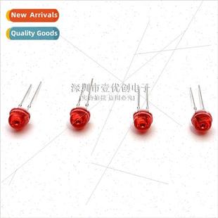 5mm straw hair red LED emting hat diode light