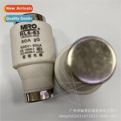 MINGFENG Spiral Fuse RO22 R022 RL6-63 RL93 35A 40A 50A 63A F