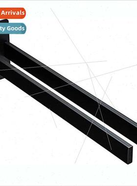 Blue sea bathroom cabinet bathroom double rod nail-free towe