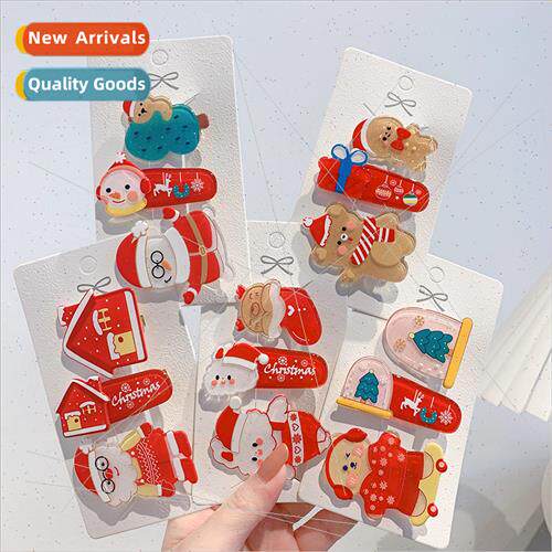 accessories Santa Claus deer head hat hChristmas side bangs