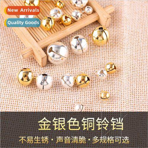 Gold silver copper bell diy pet bell bracelet anklet necklac