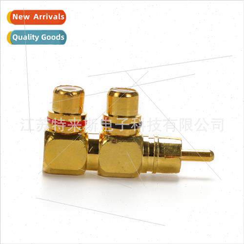Pure copper snake king gold-plated lotus flower one out two
