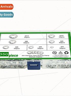 350pcs Plummer Hole Retaining Ring Bearing Clamp Retaining R