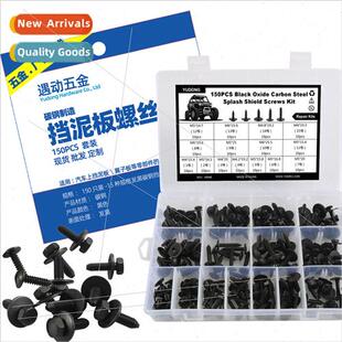 blackened kinds fender screws 150pcs set