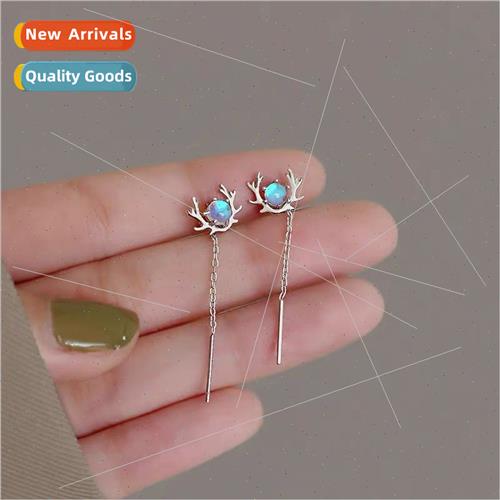 s925 silver pin all way to you ear wires women 2023 new tass