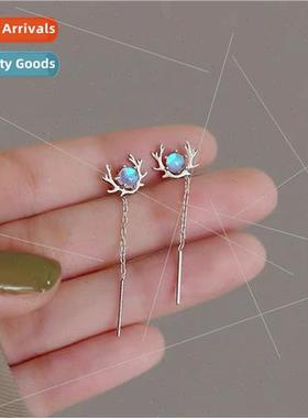s925 silver pin all way to you ear wires women 2023 new tass