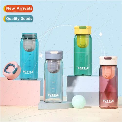 Fashion simple large caliber straight cup wh tea compartment