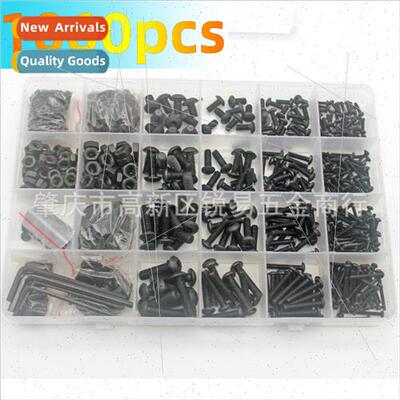 1060pcs wh wrench M2 M3 M4 M5 black round head hexagon socke