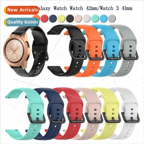 适用Samsung Galaxy Watch 42mm Watch 3 41mm WristbSilicone St