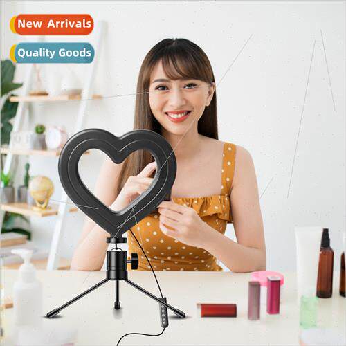 RGB heart-shaped six-inch fill light color computer laptop l