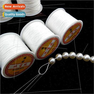 Beading wire threading pearls wh wire diy handmade braided w