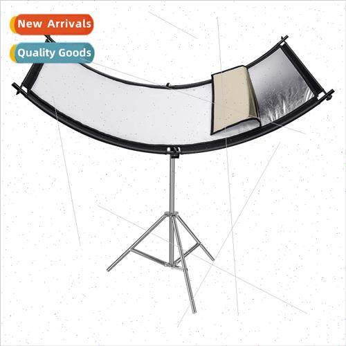 Photography U-shaped curved reflector gold silver whe four-i
