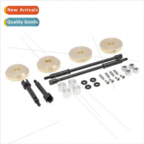 Axial SCX24 90081 Brass Counterweight适用Wider Wheel Axle Wi