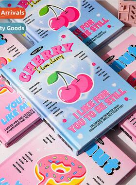 Sweet brocade Korea B6 hardcover book creative cute handbook