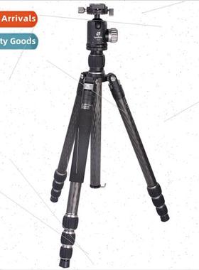 LE-284C+CB-40 Portable Carbon Fiber Tube Tripod Head Set