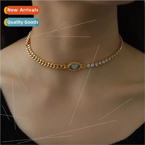 2024 Spring Summer New Electroplated Semi-precious Stone Pow