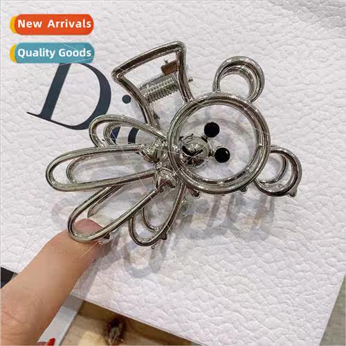 new bear grab clip female cute cartoon hair clips Korea simp