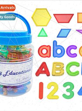 Canister Rainbow Transparent Alphabet Transparent Numbers Ca