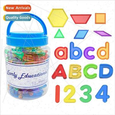 Canister Rainbow Transparent Alphabet Transparent Numbers Ca