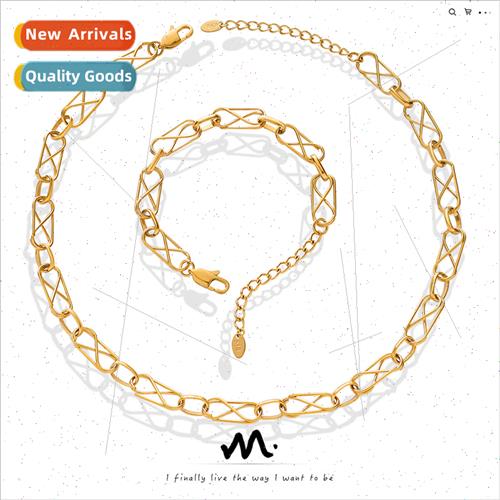 Korea tide ins hip-hop does not lose color cross tanium stee