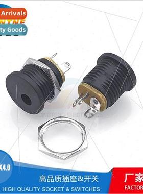 DC022 Round Power Holder Threaded DC Power Socket DC-022 Ver