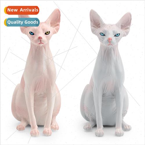 simulation animal pet cat model Canada hairless cat Sphinx c