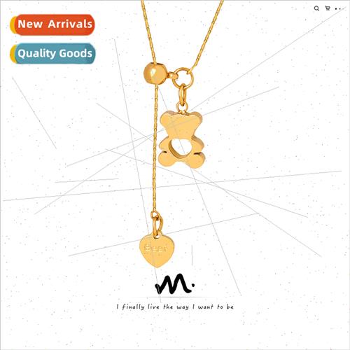 Fashion Commuter mple Geometric Skeleton Love Bear Drawstrin