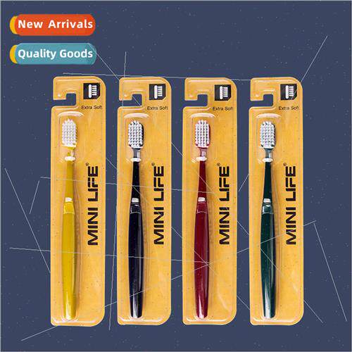 Feather Soft II Dubai Toothbrush ngle Pack Adult Wide Head T