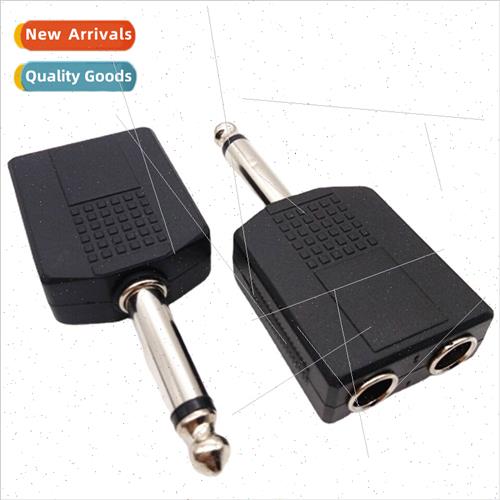 Audio 6.5 one in two 6.35 head mono mixer audio adapter 6.5