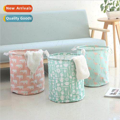 mple dirty clothes basket fabric storage basket home laundry