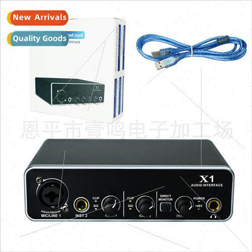 X1 microphone cell phone sound card USB drive-free computer