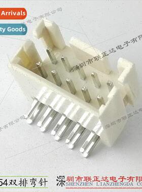 Header 2.54 Double Row Bent Pin Connector 10PIN Pin 2.54 Har