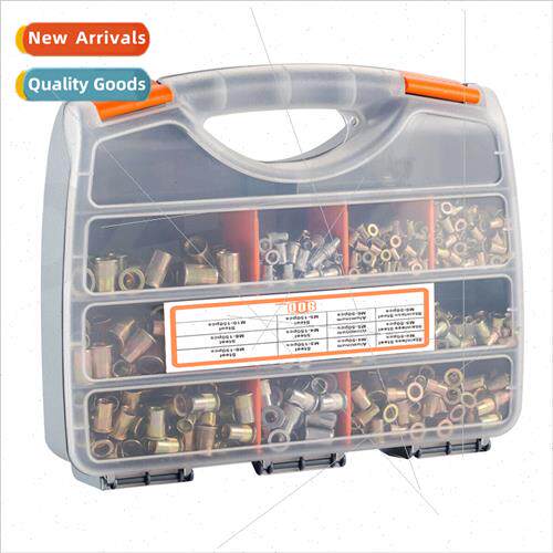 1200PCS Box Set Rivet Nut Set Aluminum Rivet Stainless Steel