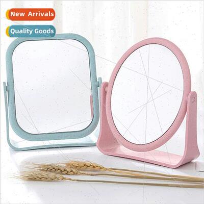 mple Europe makeup mirror double-sided rotatable makeup mirr
